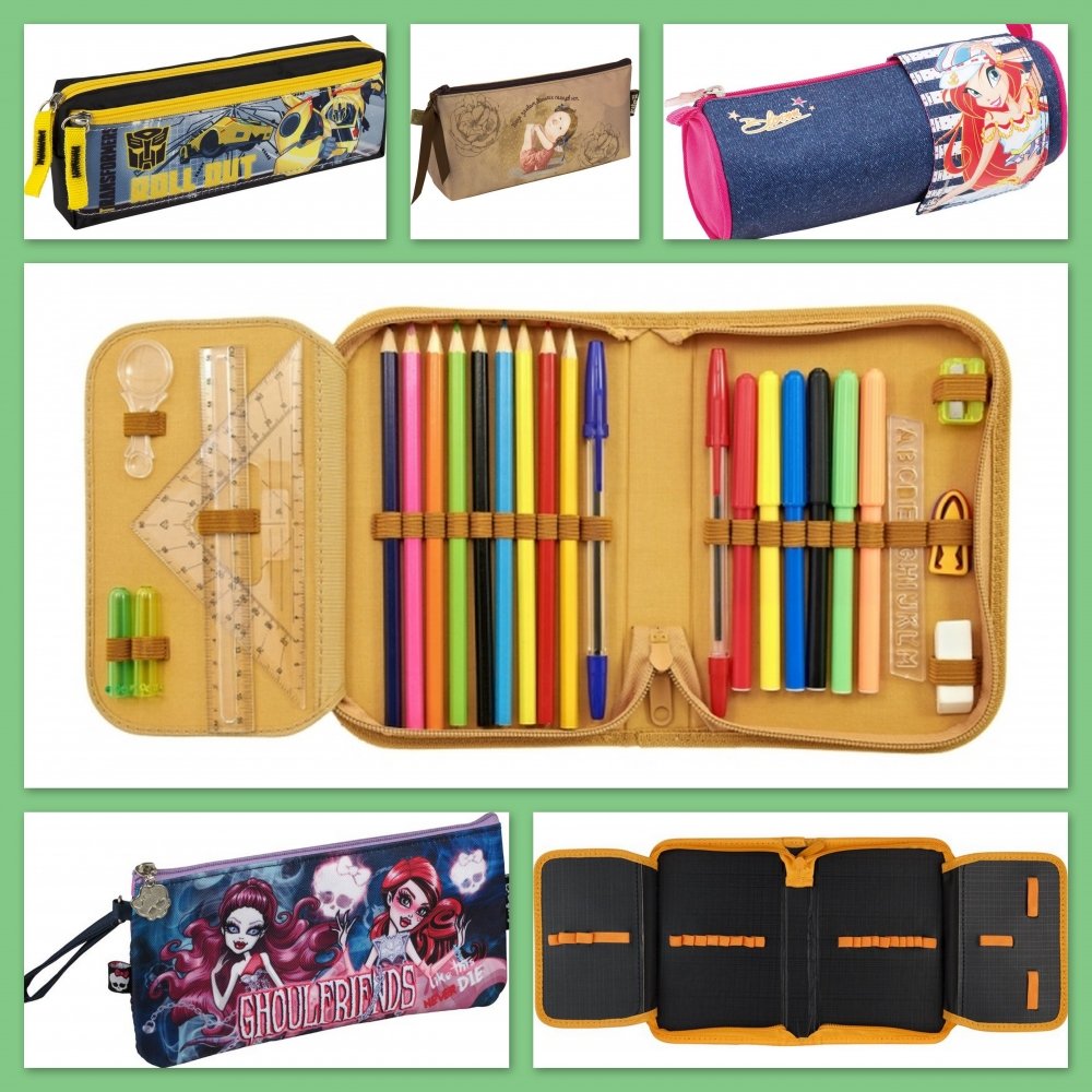 Выбор школьного пенала по конструкции