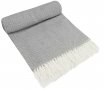 Плед Wooltex. LANAVITTA БІСЕР серый