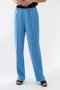 Брюки женские атласные German Volf. 21068-2 голубого цвета