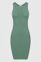 Платье-майка German Volf. 23099 трикотаж зеленого цвета