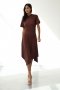 Платье модаловое German Volf. 24043 цвета шоколад