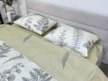 Постельное белье Ecotton. Сатин 24305 Цветы и Листья