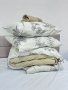 Постельное белье Ecotton. Сатин 24305 Цветы и Листья