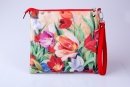 Клатч женский Тюльпаны, размер 25х20 см