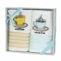 Набір з 2-х вафельних рушників Nilteks. Simona Cup Coffee 2