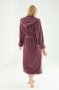 Халат женский махровый бамбуковый Nusa. 6890 murdum