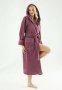 Халат женский махровый бамбуковый Nusa. 6890 murdum