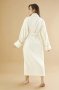 Халат женский махровый бамбуковый Nusa. 6895 krem