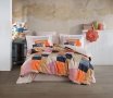 Постельное белье Hobby. Poplin Bermuda оранж