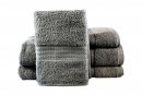 Махровые полотенца Hobby. Rainbow K. Gri темно-серого цвета