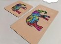 Набір килимків для ванної кімнати Chilai Home. Olifant bej
