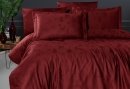 Постельное белье First Choice. Jaсquard Midas dark red