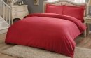 Постельное белье Tac. Сатин Basic Red