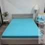 Простирадло на резинці Novita. Super Soft Фланель SB-134 Sky blue Ecotton