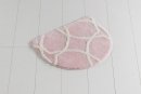 Коврик для ванной Chilai Home. BONNE OVAL PINK маленький