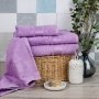 Махровое полотенце Аиша. Royal лилового цвета