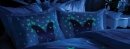 Светящееся постельное белье TAC. GLOW IN THE DARK V01 LILA