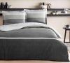 Постельное белье Tac. Сатин Hazel Antracit