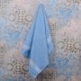 Рушник махровий Аїша. Кришталики блакитного кольору