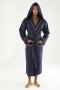 Мужской вафельный халат Nusa. NS 24680 lacivert
