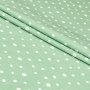 Простынь Home Line. Бязь Горох білий на зеленому