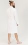 Халат махровый унисекс Lotus. Bold white