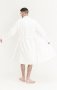 Халат махровый унисекс Lotus. Bold white
