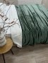 Плед Ecotton. Wellsoft 17-0112 Matte green