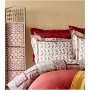 Набор постельное белье Karaca Home. С покрывалом и пледом Maryam bordo