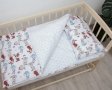 Постельное белье в детскую кроватку ТЕП. Милые зайчики