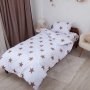 Подростковое постельное белье ТЕП. Soft Dreams Звёзды цвета какао