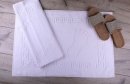 Полотенце для ног  Аиша. Ножки белое 