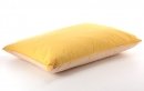 Подушка напівпухова Othello. Pillow Color персиково-жовта 30% пух, 70% перо