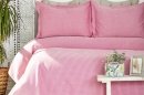Покривало з наволочками Karaca Home. Cally fusya