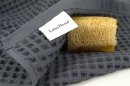 Полотенце вафельное Lotus Home. Waffle antrasit