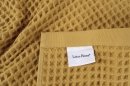 Полотенце вафельное Lotus Home. Waffle mustard