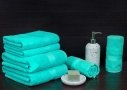 Полотенце махровое Аиша. ОЕ Бордюр Косичка ментоловое 13-5714