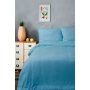 Постельное белье Lotus. Отель Сатин Страйп голубого цвета