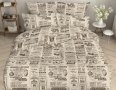 Постельное белье Home Line. Бязь 9906-1 Газета