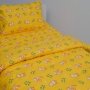 Подростковое постельное белье Viluta. Ранфорс 20122 желтое