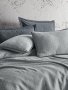 Постельное белье Saheser. Silvano grey хлопок с пике