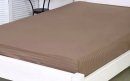 Простынь на резинке Lighthouse. Sateen stripe Brown