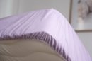 Простынь на резинке ТЕП. Лилового цвета