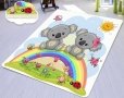 Килимок у дитячу кімнату Chilai Home. Rainbow elephants