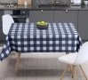 Скатерть ТЕП. Panama водоотталкивающая Dark blue check