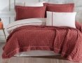 Постільна білизна Saheser. Helen burgundy бавовна з піку