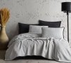 Постельное белье Saheser. Silvano black хлопок с пике