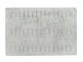 Коврик Irya. Togo gri серого цвета