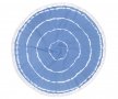 Пляжное полотенце Barine. Pestemal Swirl Roundie Blue