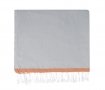 Пляжное полотенце Barine. Pestemal Basak Light Grey-Orange